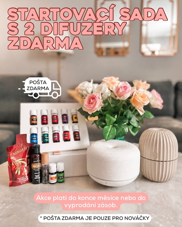 Startovací sada se 2 difuzéry zdarma